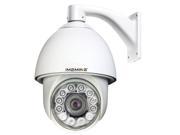 iMeMine 7 Intelligent IR High Speed Auto Tracking Security Camera 1000TVL 27x Optical Zoom Analog Up To 400ft 120M IR Distance Day Night Vision
