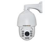 IMEMINE 6 PTZ Analog High Speed Day Night IR Dome Camera 27x Optical Zoom CCTV Surveillance 1200TVL
