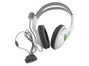 HOT Headset Headphone Microphone Mic 2 Ear Fr Microsoft XBOX 360 LIVE Game White