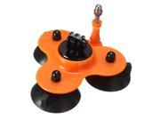 3 Feet Car Glass Suction Cup Mount for Gopro HD Hero Camera 2 3 3 4 Orange