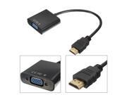 1080P HDMI Male to VGA Female Adapter Video Converter Cable for PC DVD HDTV PS3 XBOX 360 PC NEW