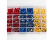 720Pcs Assorted Insulated Electrical Wire Terminals Crimp Connector Spade Set