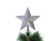 Christmas XMAS Tree Topper Star Decoration Ornament for gifts garden home party Silver