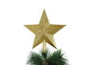 Christmas XMAS Tree Topper Star Decoration Ornament for gifts garden home party Gold