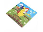 New Wooden Animal Puzzle Jigsaw Early Learning Baby Kids Educational Toys Great Gift