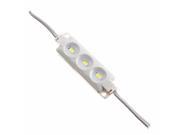 1pcs Warm White 5630 SMD 3 LED Module Injection Molding Module Waterproof Light Lamp Strip