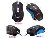 New Professional 6D Button 3200DPI 3200 DPI LED Optical Wired Game Gaming Mouse Mice Pro Excellent Gamer For Windows XP Vista Windows 7 ME 2000 and Mac OS