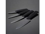 New Sharp Ceramic Knife Set Chef s Kitchen Knives Black Blade 3 4 5 6 Covers
