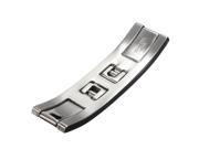 New Stainless Steel Sliver 4 5 7mm Hidden Butterfly Deployment Clasp Buckle For Watch Band