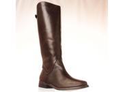 STEVEN by Steve Madden Sady Wide Calf Riding Boots Brown 7 W US