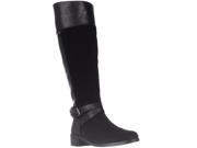 Vince Camuto Jaran Wide Calf Riding Boots Black 8 M US 38 EU