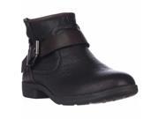 BCBGeneration Rough Ankle Strap Casual Ankle Boots Black 5.5 M US 35.5 EU