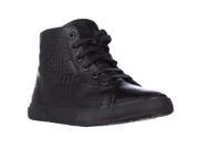 Superga 2095 Plus Croc High Top Fashion Sneakers Total Black 6.5 M US 37 EU