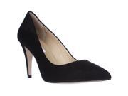 Diane von Furstenberg Anette Pointed Toe Classic Heels Black Suede 9.5 M US