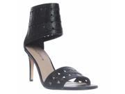 Via Spiga Vanka Ankle Cuff Dress Sandals Black 9.5 M US 41 EU