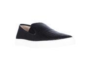 Vince Camuto Becker Woven Casual Slip On Sneakers Black 7.5 M US