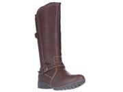 Sporto Maria Tall Motorcycle Boots Brown 8.5 M US