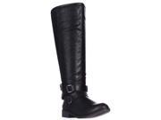 madden girl Corprl Wide Calf Casual Boots Black 7.5 M US
