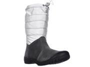 Sporto Ellie Mid Calf Snow Boots Silver 7 M US