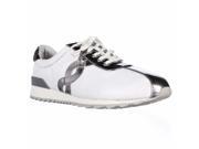 Easy Spirit Lexana Lace Up Sneakers White Silver 8 W US