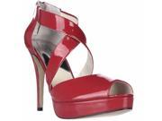 MICHAEL Michael Kors Ariel Platform Dress Sandals Chili 8.5 M US