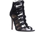 Via Spiga Terelle Strappy Dress Sandals Black 7.5 M US 38 EU