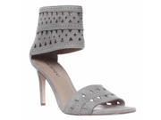 Via Spiga Vanka Ankle Cuff Dress Sandals Grey 5.5 M US 35.5 EU
