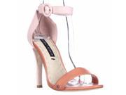 Alice and Olivia by Stacey Bendet Gala Ankle Strap Dress Sandals Sunset Light Pink 6 M US 36 EU
