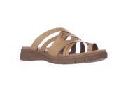 BareTraps Cassy Toe Ring Slide Sandals Auburn 8 M US