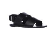Charles by Charles David Ava Strapped Flat Sandals Black 7.5 M US