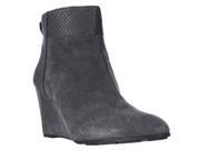 Tahari Sutton Wedge Ankle Boots Elephant Grey 6 M US