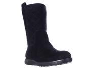 Cole Haan Roper Grand Quilted Waterproof Mid Calf Winter Boots Black 5.5 M US