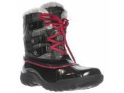 Anne Klein Gailla Mid Calf Snow Boots Gray black 6.5 M US