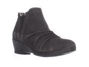 Sporto Drape Soft Lined Wedge Ankle Boots Dark Grey 5.5 M US