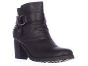 BareTraps Zizie Lug Sole Block Heel Ankle Boots Black 9.5 M US