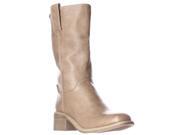 Dolce by Mojo Moxy Bounty Mid Calf Western Boots Natural 6.5 M US