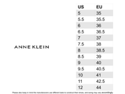 Anne Klein Harmonia Slingback Open Toe Pumps Natural Multi 6.5 US