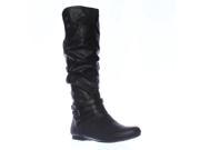 Fergalicious Lyla Slouch Boots Black 6.5 M US 36.5 EU