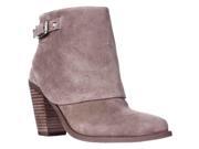 Jessica Simpson Caralyne Ankle Cuff Block Heel Booties Totally Taupe 6.5 M US 36.5 EU