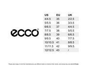 ECCO Footwear Touch Buckle Gladiator Sandals Black 10 US 41 EU