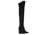 GUESS Arla Over The Knee Heeled Dress Boots Black 5 US