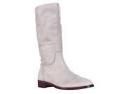 Via Spiga Jules Pull On Mid Calf Slouch Boots Taupe 8 M US 39 EU