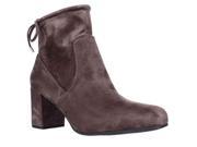 Franco Sarto Pisces Black Lace Ankle Booties Taupe 9 US 39 EU