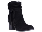 Jessica Simpson Sesley Wrapped Slouch Ankle Booties Black 6 M US 36 EU