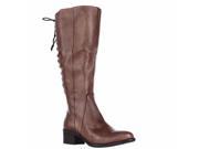Steve Madden Laceup Western Boots Cognac 9.5 US