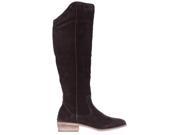STEVEN by Steve Madden Emmery Tall Western Boots Chocolate Brown 9.5 US