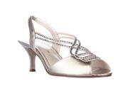 Caparros Philomena Gemmed Slingback Dress Sandals Light Gold 6.5 US