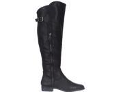 Rialto Firstrow Wide Calf Zip Up Riding Boots Black 8 US