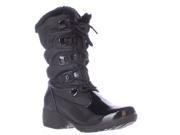 Khombu Audrey Mid Calf Waaterproof Winter Boots Black 9 US