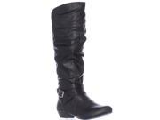 Fergalicious Lara Tall Slouch Boots Black 11 US 41 EU